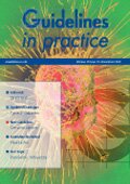 Guidelines in Practice - November 2008 cover